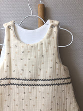 Charger l'image dans la galerie, Très jolie gigoteuse esprit vintage en double gaze de coton bio