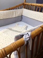 Charger l'image dans la galerie, Très jolie gigoteuse esprit vintage en double gaze de coton bio