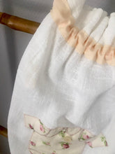 Charger l'image dans la galerie, Sac, pochon pour bébé en Gaze de coton fleuri bio