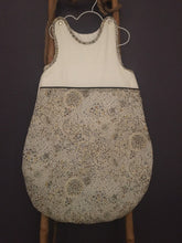 Charger l'image dans la galerie, Tour de lit bébé en double gaze écru et Liberty® Adelajda moutarde et gris