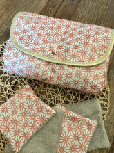 Charger l'image dans la galerie, Lot tapis à langer nomade et lingettes lavables réutilisables